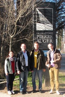Delegation der Bergischen Uni.