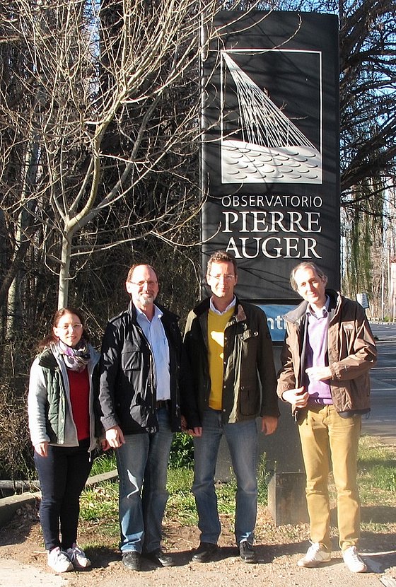 Delegation der Bergischen Uni. 