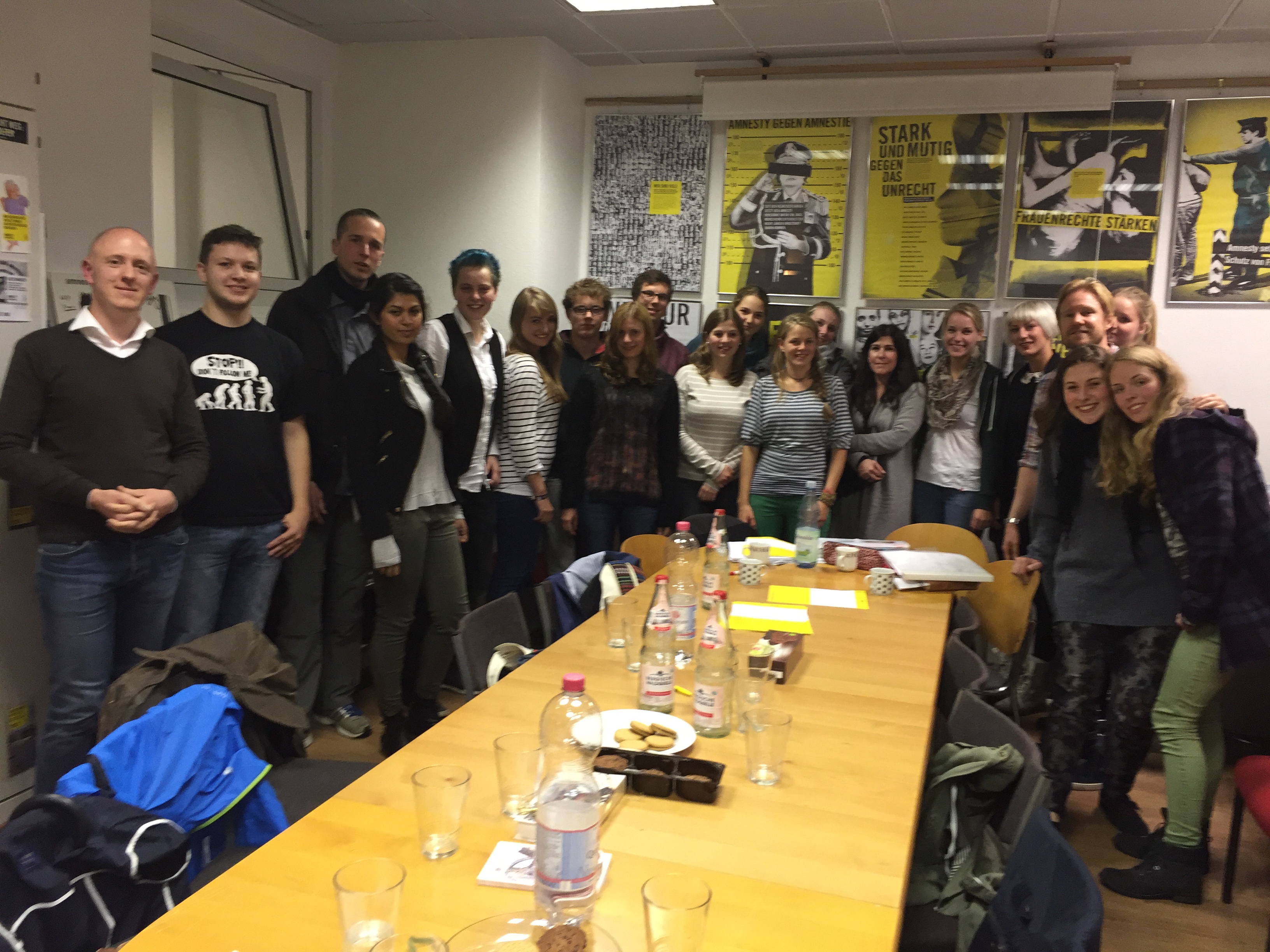 Team der Amnesty International Hochschulgruppe